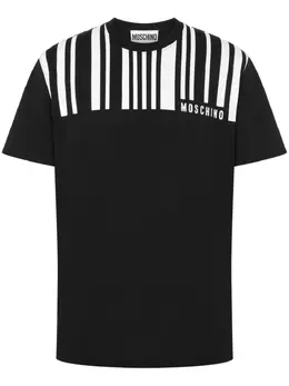 Moschino: Футболка с принтом 