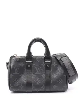 Louis Vuitton Pre-Owned: Чёрная сумка 