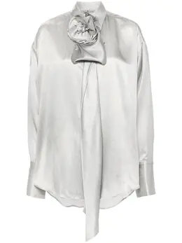 Ermanno Scervino: Рубашка с растительным принтом 