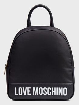 Moschino: Чёрный рюкзак 