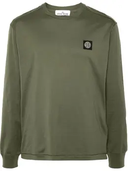 Stone Island: Хлопковая футболка  Compass