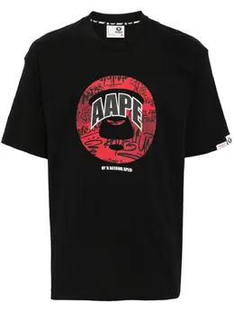 AAPE BY *A BATHING APE®: Футболка с принтом 