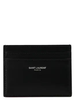 Saint Laurent: Чёрный картхолдер 