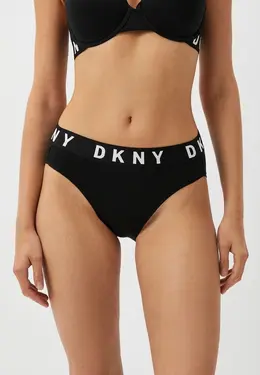 DKNY: Чёрные трусы 