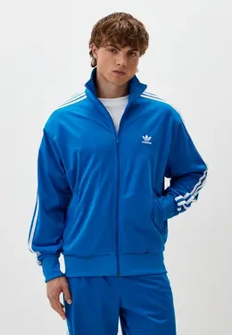 adidas Originals: Голубая толстовка 