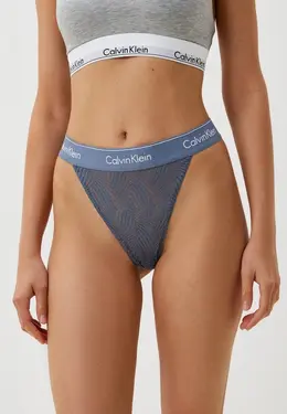 Calvin Klein Underwear: Голубые трусы 