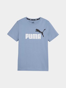 PUMA: Голубая футболка  Essentials