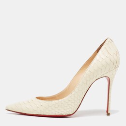 Christian Louboutin: Белые туфли 