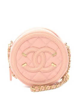 CHANEL Pre-Owned: Розовая сумка 