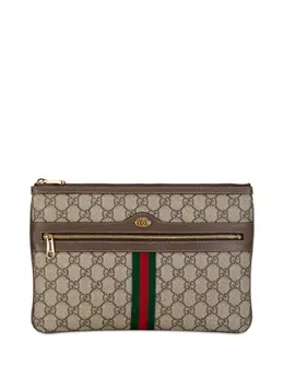 Gucci Pre-Owned: Коричневый клатч