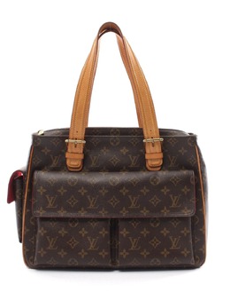 Louis Vuitton Pre-Owned: Коричневая сумка-шоппер 