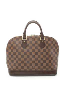 Louis Vuitton Pre-Owned: Коричневая сумка-шоппер