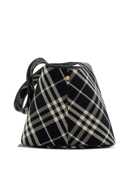 Burberry: Чёрная сумка 