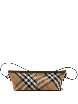 Burberry: Бежевая сумка  Vintage Check