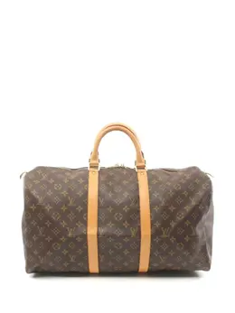 Louis Vuitton Pre-Owned: Коричневая сумка 