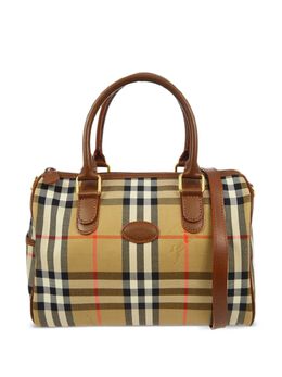 Burberry Pre-Owned: Бежевая сумка