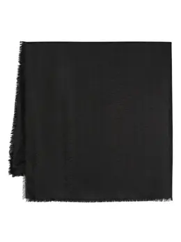 Saint Laurent: Чёрный шарф 