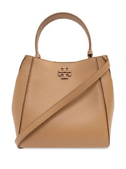 Tory Burch: Коричневая сумка  McGraw