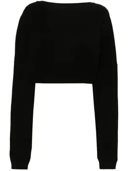 Saint Laurent: Хлопковый свитшот 