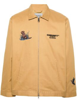 Carhartt WIP: Жёлтая рубашка 