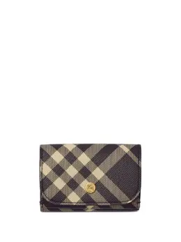 Burberry: Чёрный кошелёк  Vintage Check