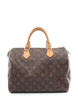 Louis Vuitton Pre-Owned: Коричневая сумка-шоппер 