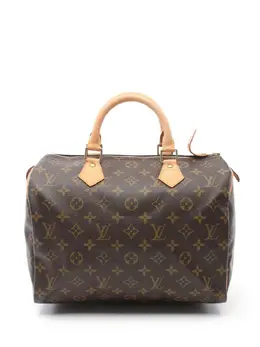 Louis Vuitton Pre-Owned: Коричневая сумка-шоппер