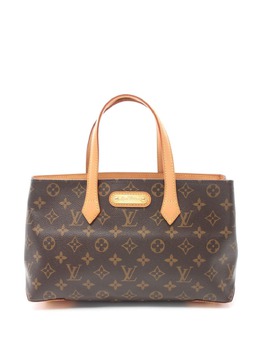 Louis Vuitton Pre-Owned: Коричневая сумка-шоппер