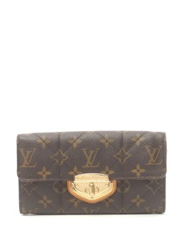 Louis Vuitton Pre-Owned: Коричневый кошелёк 