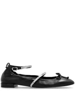 Stuart Weitzman: Чёрные балетки 