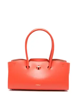 Furla: Оранжевая сумка 