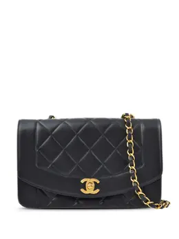 CHANEL Pre-Owned: Чёрная сумка 