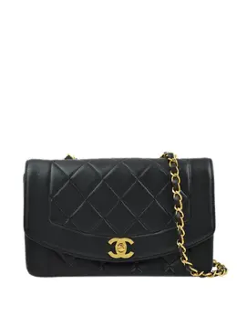 CHANEL Pre-Owned: Чёрная сумка 