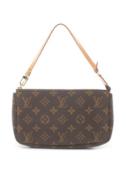 Louis Vuitton Pre-Owned: Коричневый клатч 