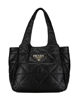 Prada Pre-Owned: Чёрная сумка-шоппер 