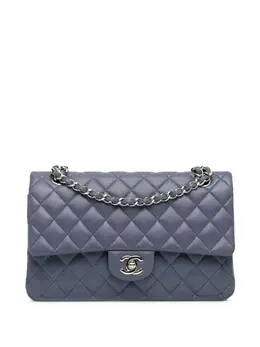 CHANEL Pre-Owned: Фиолетовая сумка 