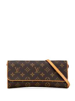 Louis Vuitton Pre-Owned: Коричневая сумка через плечо 