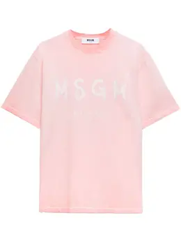 MSGM: Футболка с принтом 