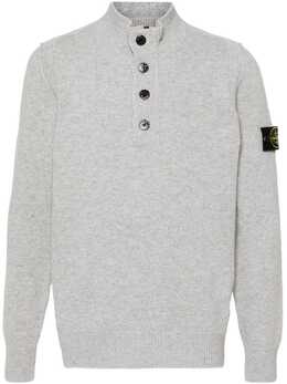 Stone Island: Свитер  Compass из шерсти