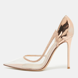 Gianvito Rossi: Розовые туфли  Plexi