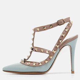 Valentino: Светлые туфли  Rockstud