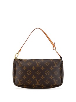 Louis Vuitton Pre-Owned: Коричневая сумка