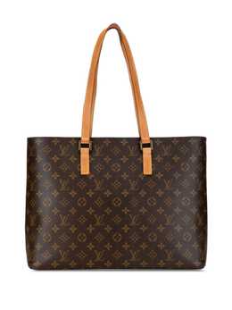 Louis Vuitton Pre-Owned: Коричневая сумка-шоппер 