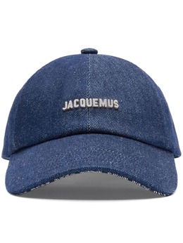 Jacquemus: Синяя кепка  La Casquette