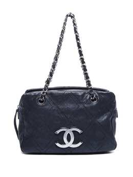 CHANEL Pre-Owned: Чёрная сумка 