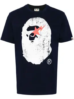 A BATHING APE®: Футболка с принтом 