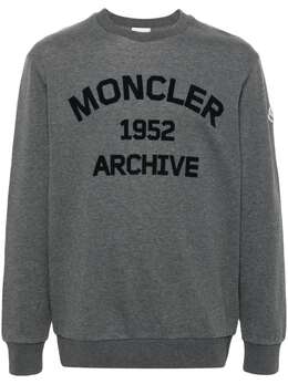 Moncler: Хлопковый свитшот 