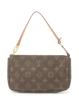 Louis Vuitton Pre-Owned: Коричневая сумка 