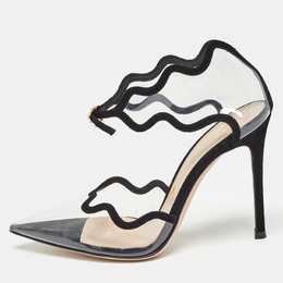 Gianvito Rossi: Чёрные туфли  Plexi