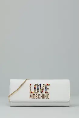 Love Moschino: Белая сумка